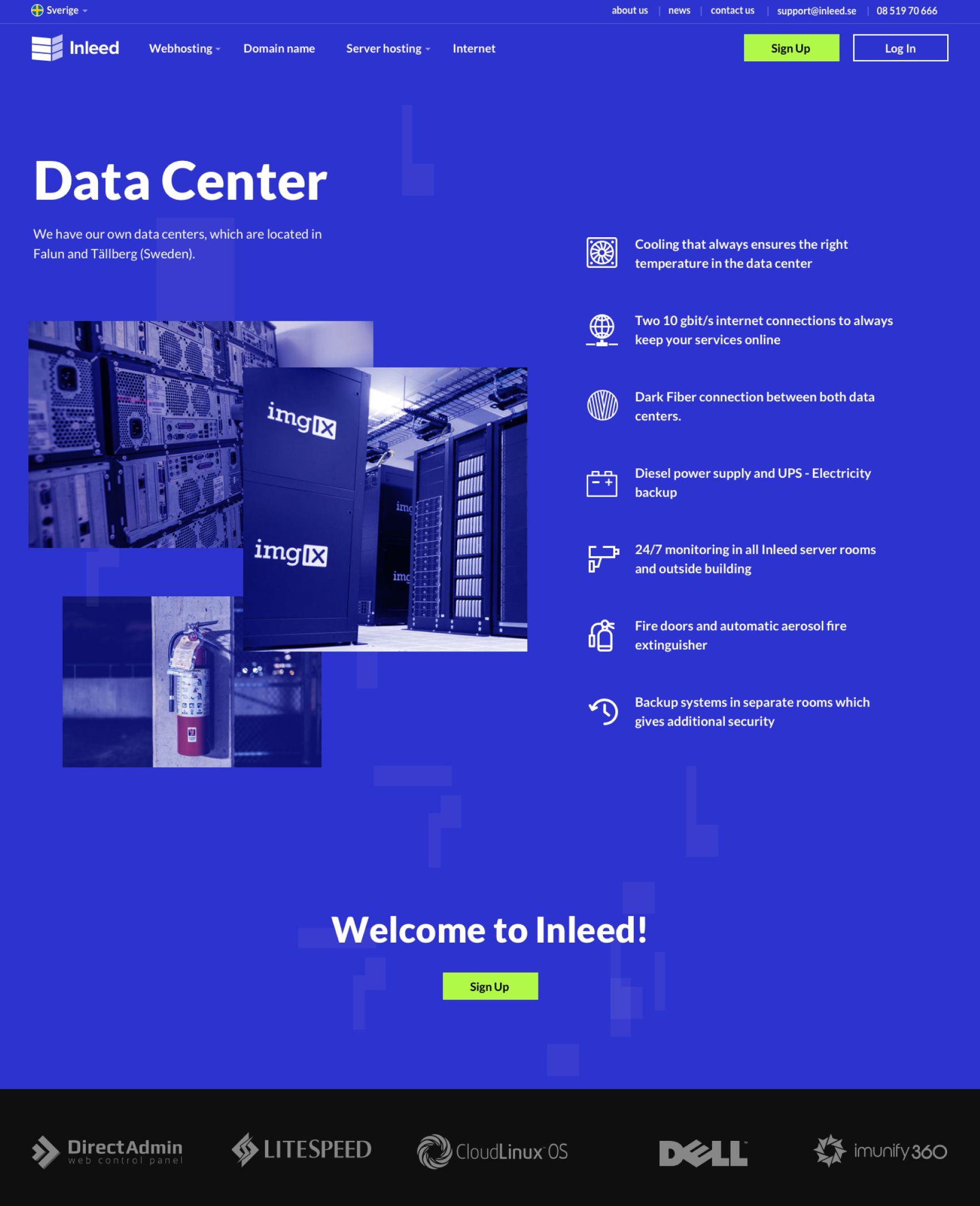 inleed berättelsesida