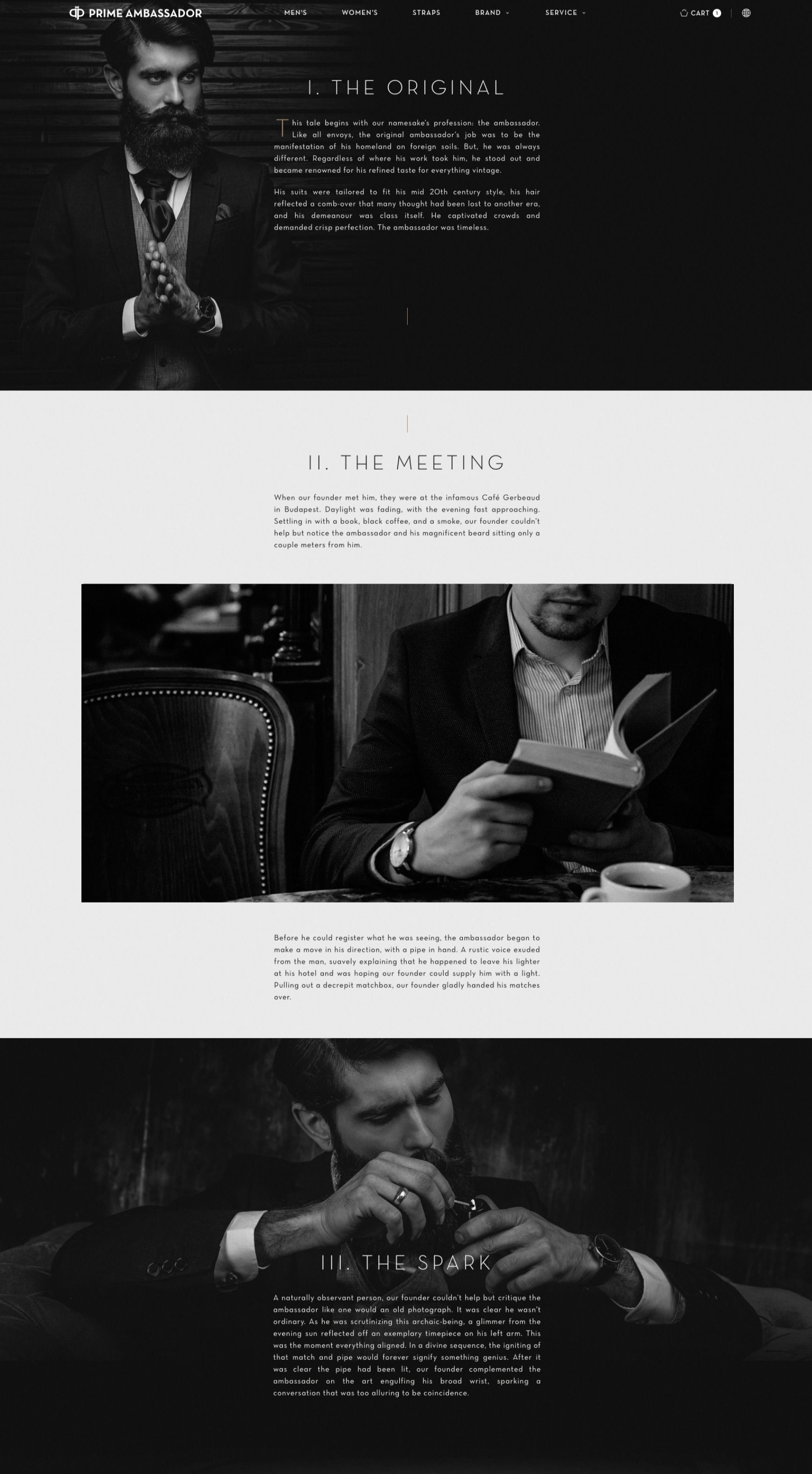 prime ambassador berättelsesida