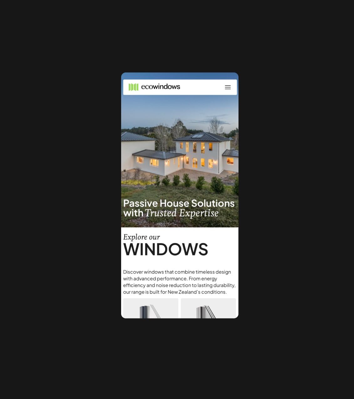 Ecowindows Screenshot