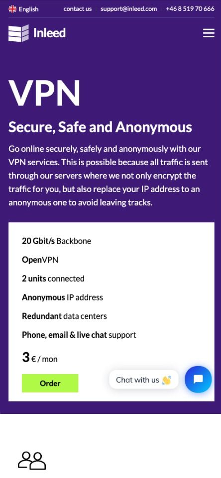 inleed berättelsesida