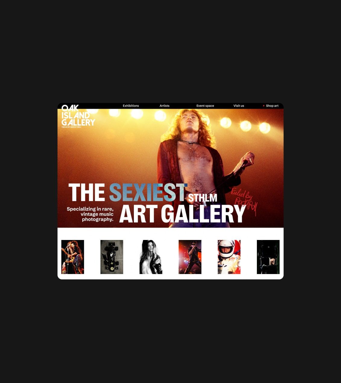 OAK Island Gallery Screenshot