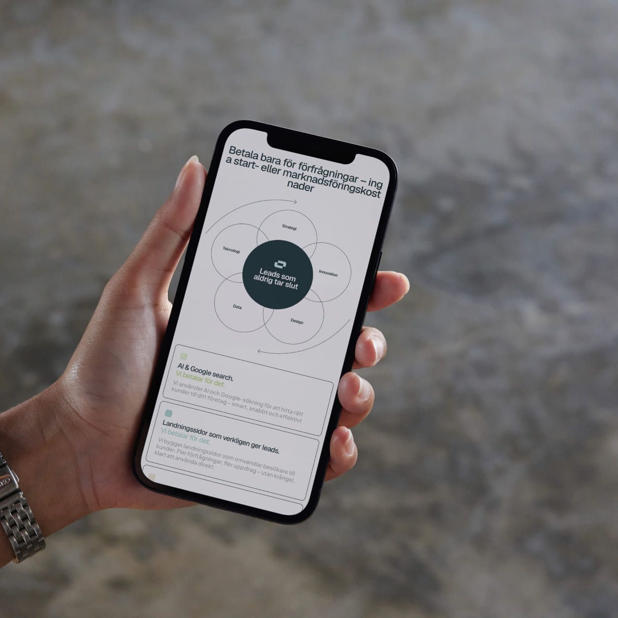 Offertproduktion webbdesign