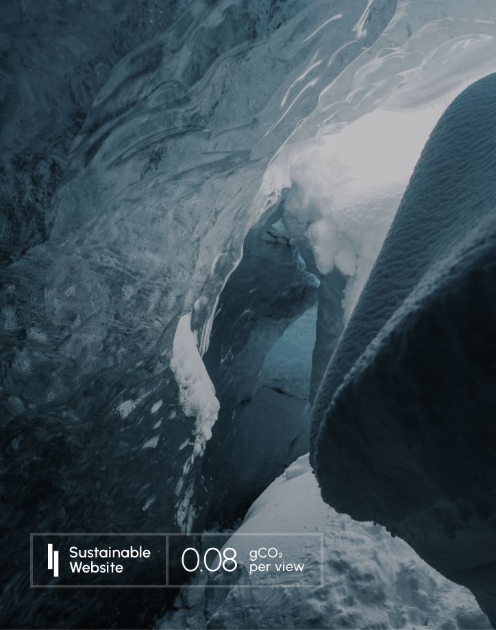 carbon webbplats berättelsesida