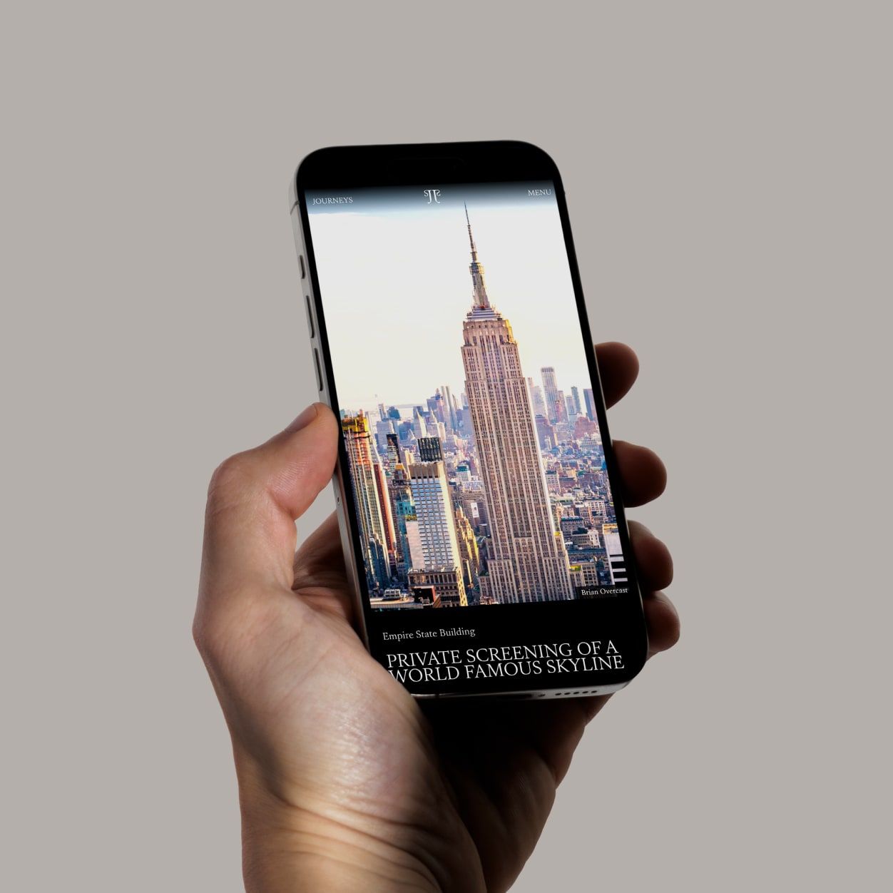 Secret Journeys webbdesign