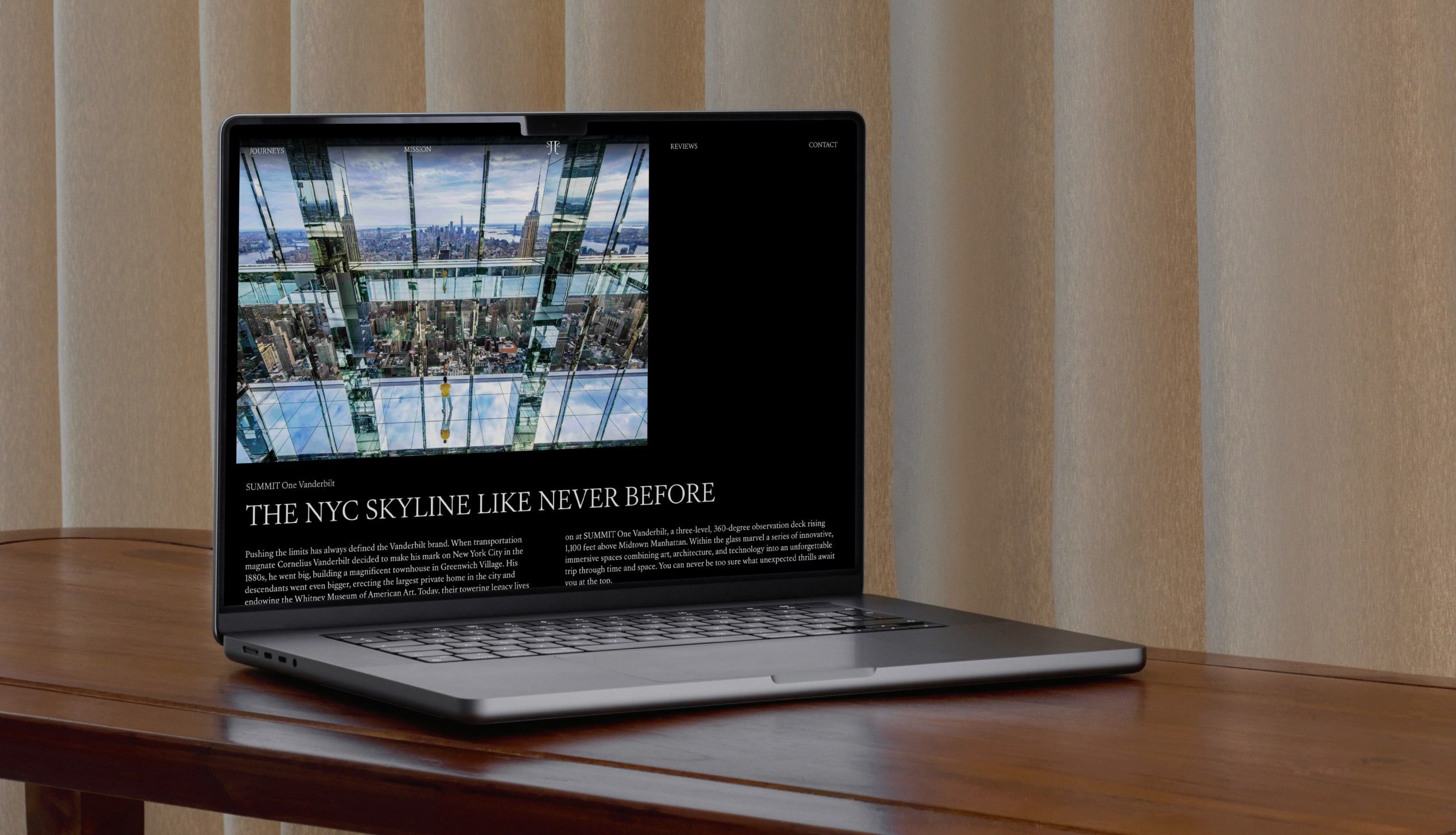 Secret Journeys webbdesign